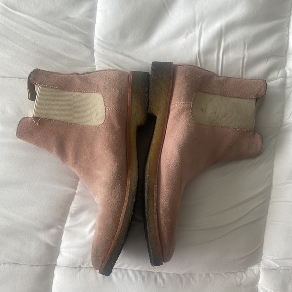 New Republic- Pink suede Chelsea boots size 9 - Picture 3 of 6